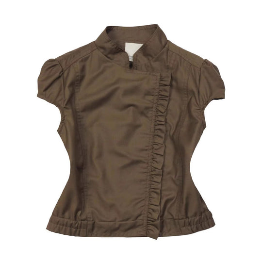 Damen Elegante Bluse mit Rüschen EB