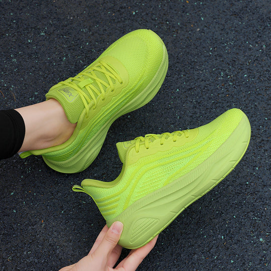 Damen Sportliche Lauf-Sneaker mit atmungsaktivem Obermaterial und stoßdämpfender Sohle EB
