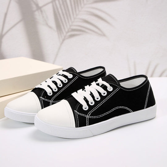 Damen klassische Sneaker mit atmungsaktivem Obermaterial und rutschfester Sohle EB
