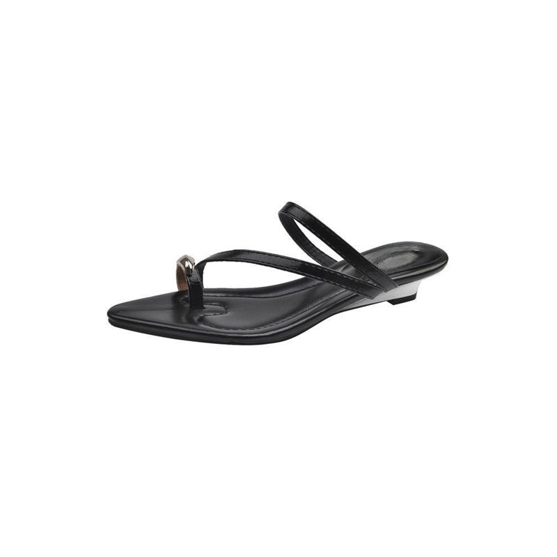 Damen elegante Slingback-Sandalen mit schicker Schnalle EB