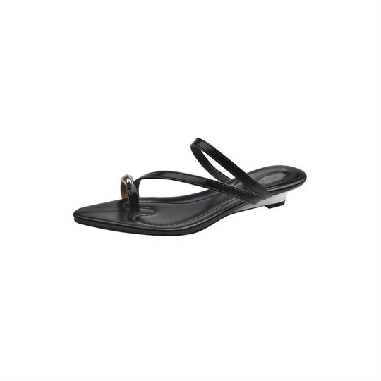 Damen elegante Slingback-Sandalen mit schicker Schnalle EB