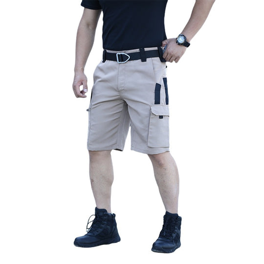 Herren cargo shorts mit praktischen seitentaschen und verstellbarem bund EB