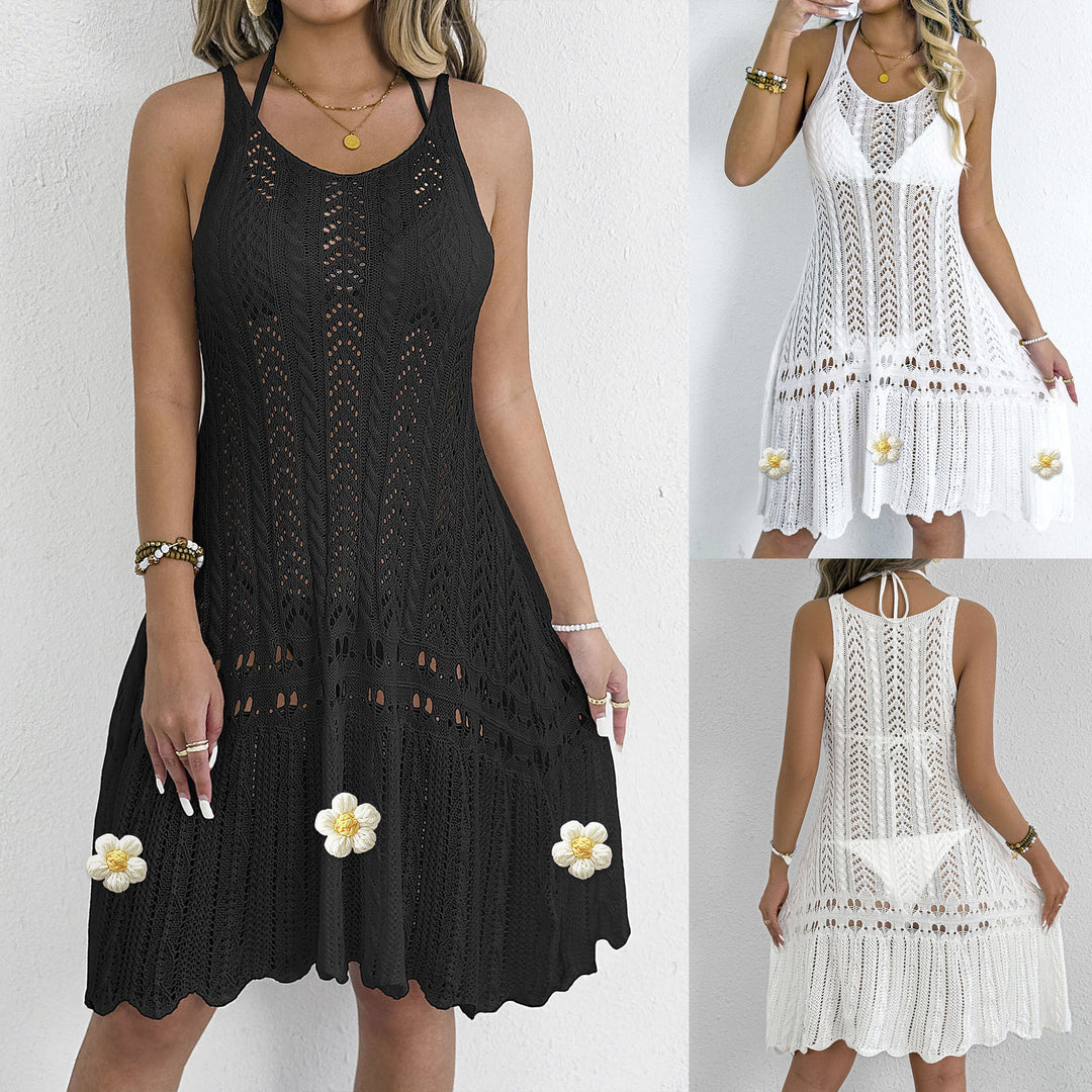 Damen gehäkeltes Strandkleid EB 1779788034