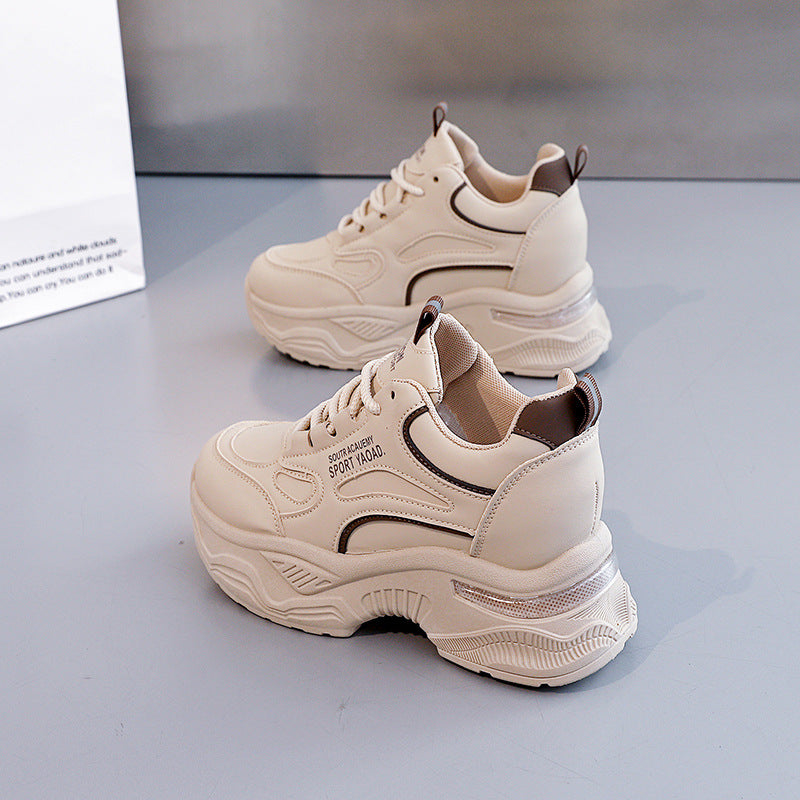 Damen Sportliche Sneakers mit Cushioned Dämpfung und rutschfester Sohle EB