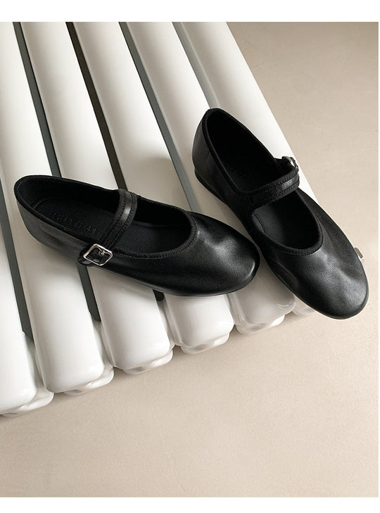 Damen Ballerinas mit verstellbarem Riemchen und komfortabler Innensohle EB
