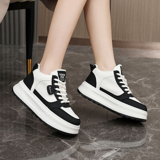 Damen stilvolle Sneakers mit gepolstertem Innenfutter und rutschfester Sohle EB