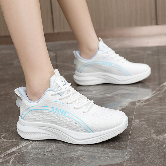Damen Lauf-Sneaker mit atmungsaktivem Mesh-Obermaterial und dämpfender Sohle EB