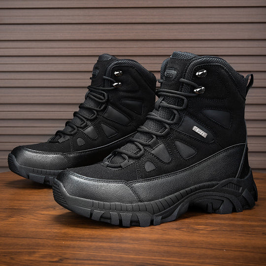 Herren Robuste Outdoor-Boots mit hohem Knöchelschutz und rutschfester Sohle EB