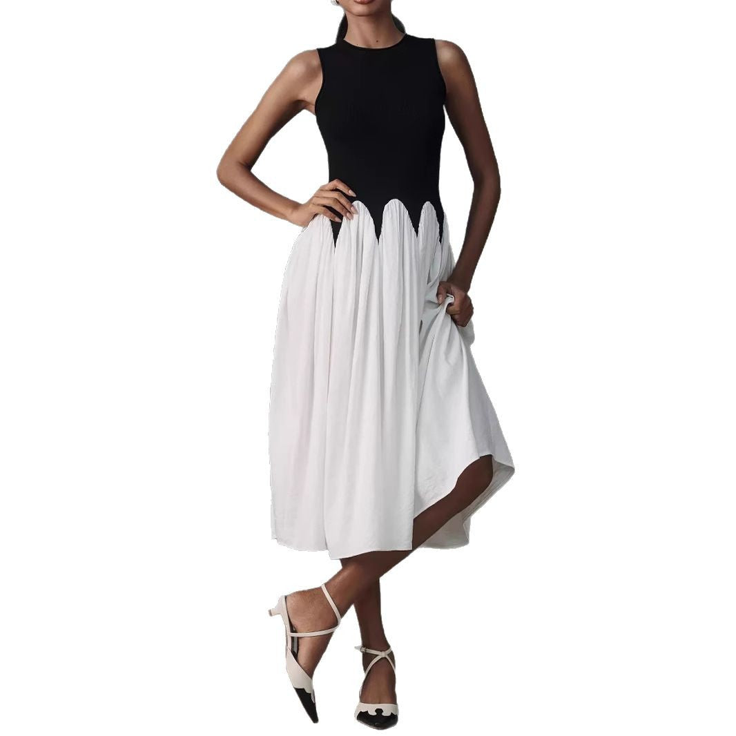 Damen Elegantes Maxikleid mit raffiniertem Cut-Out-Design EB