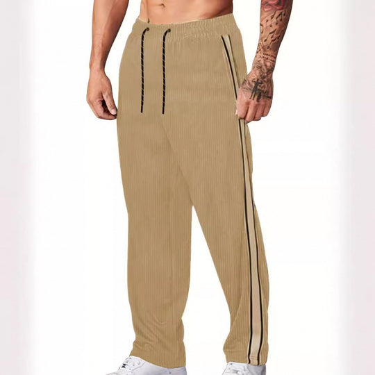 Herren Sportliche Freizeithose mit seitlichen Streifen EB