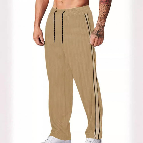 Herren Sportliche Freizeithose mit seitlichen Streifen EB