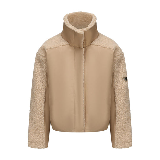 Damen Freizeitjacke mit kuscheligem Fleecebesatz EB