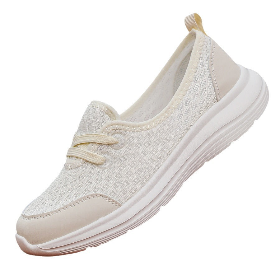 Damen nan atmungsaktiver Schlupfsneaker mit viskoelastischem Fußbett und rutschfester Sohle EB