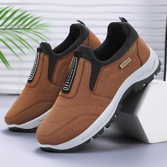 Herren nan sportlicher Outdoor-Slip-On Sneaker mit rutschfester Profilsohle EB