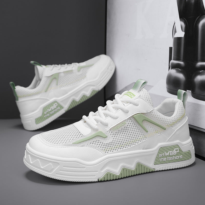 Damen Luftige Freizeitsneaker mit atmungsaktiver Mesh-Oberfläche und rutschfester Sohle EB