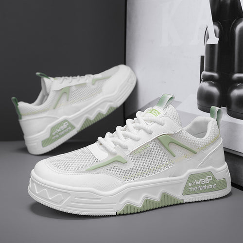 Damen Luftige Freizeitsneaker mit atmungsaktiver Mesh-Oberfläche und rutschfester Sohle EB