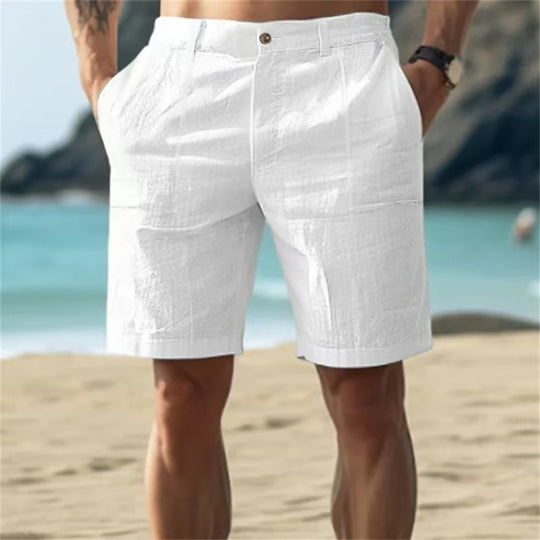 Herren Badeshorts mit schnelltrocknendem Material und praktischen Seitentaschen EB