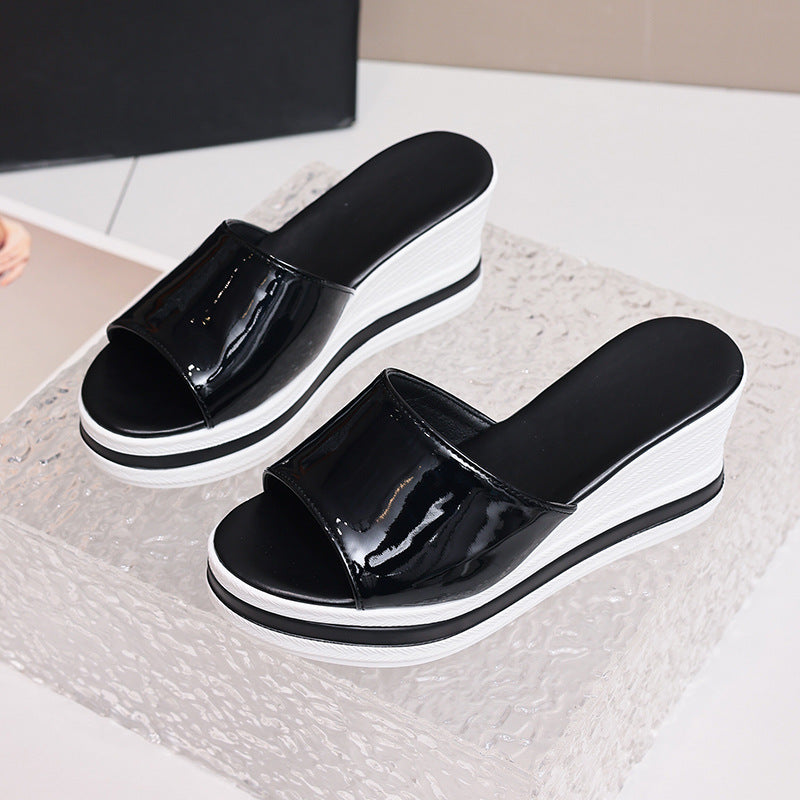 Damen Wedge-Pantoletten mit komfortablem Fußbett und stylischem Design EB