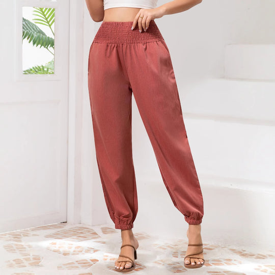 Damen Leichte und luftige Sommerhose EB
