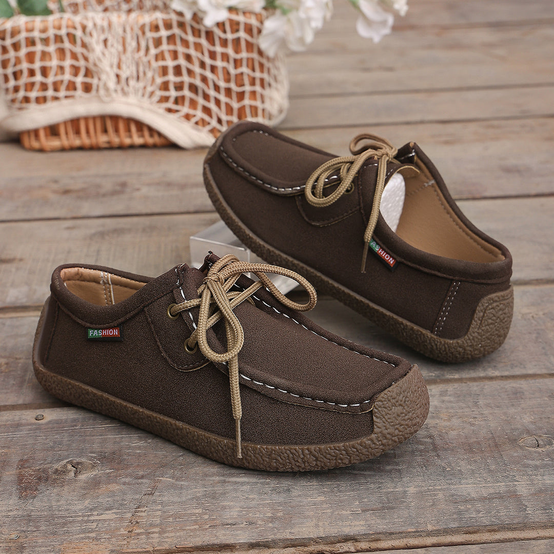 Damen Freizeit-Schuhe im lässigen Slipper-Stil mit bequemer Sohle EB