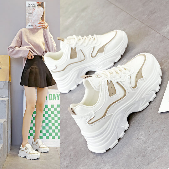 Damen Chunky Sneakers mit innovativem Design und verstärkter Dämpfung EB