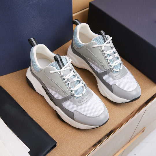 Damen Komfortable Trend Sneakers mit atmungsaktiver Mesh-Oberfläche von EB