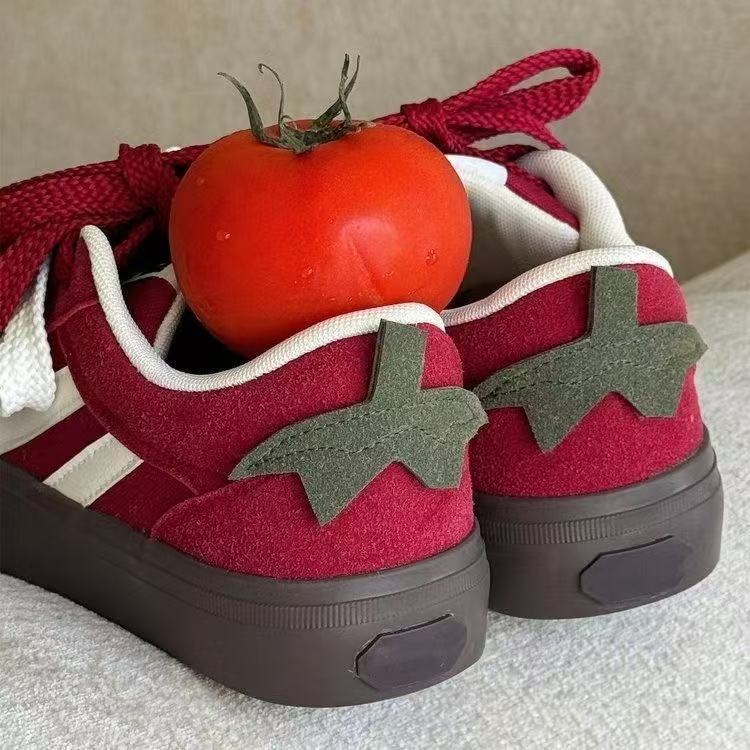 Damen Sportliche Sneakers mit klassischem Design und atmungsaktiver Oberflächenstruktur EB