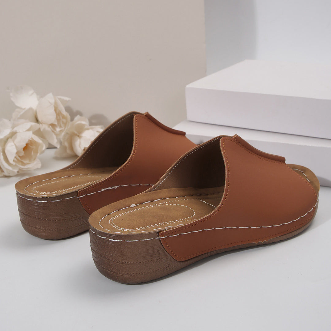 Damen Komfortable Clogs mit ergonomischem Fußbett EB