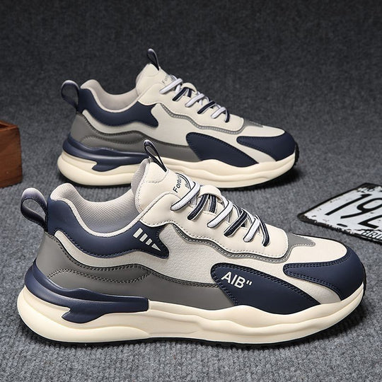 Damen Sportliche Sneaker mit atmungsaktiver Mesh-Oberfläche und dämpfender Sohle EB