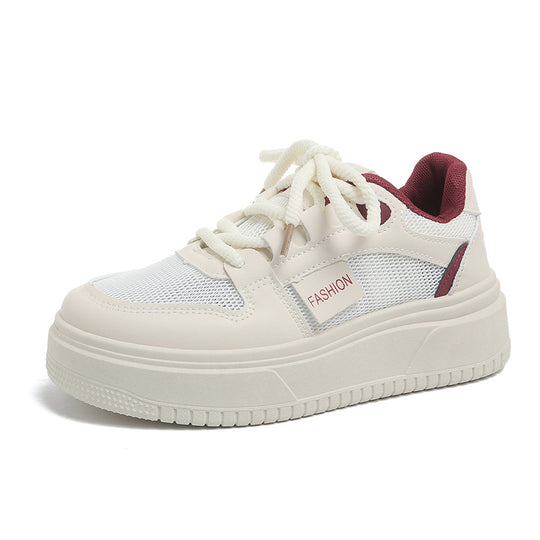 Damen Modische Sneakers mit dämpfender Sohle und atmungsaktiver Mesh-Oberfläche EB