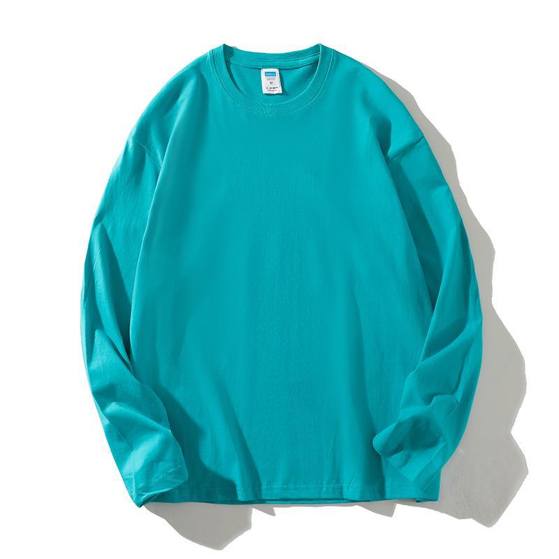Damen vielseitiges Langarm-T-Shirt aus hochwertiger Baumwolle EB