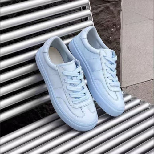 Damen Sportliche Casual-Sneaker mit glänzender Oberfläche EB