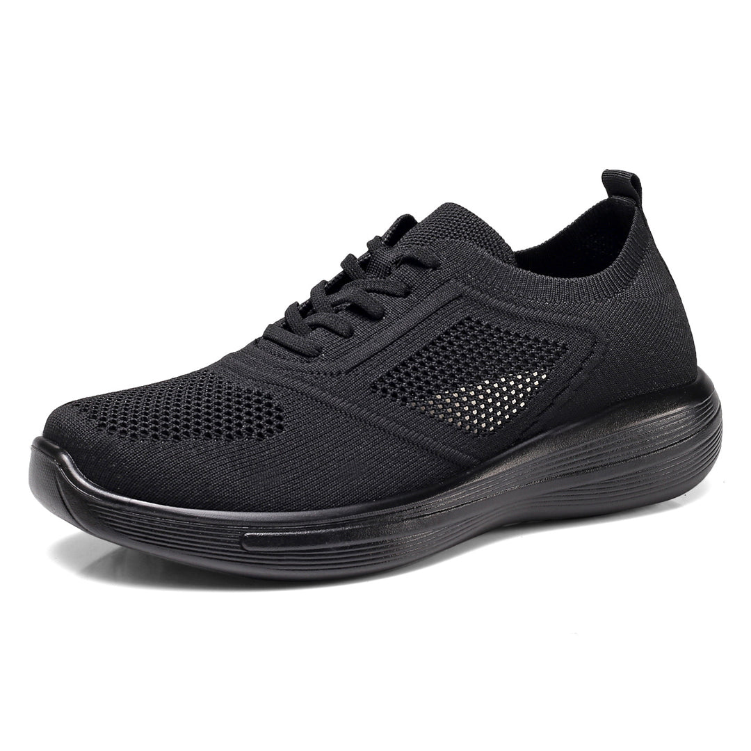Damen Sportliche Freizeitschuhe mit atmungsaktivem Obermaterial und flexiblem Sohlenkomfort EB