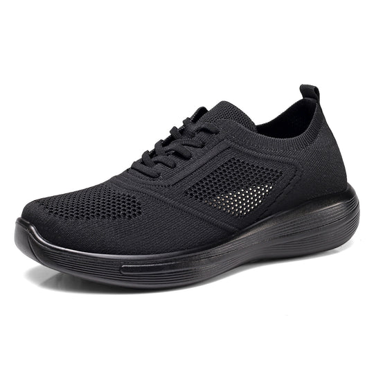 Damen Sportliche Freizeitschuhe mit atmungsaktivem Obermaterial und flexiblem Sohlenkomfort EB