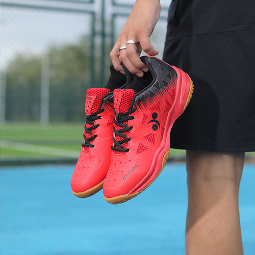 Damen Badmintonschuhe mit atmungsaktivem Obermaterial und rutschfester Sohle EB