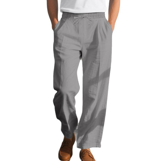 Herren Bequeme Strandhose mit verstellbarem Kordelzug EB