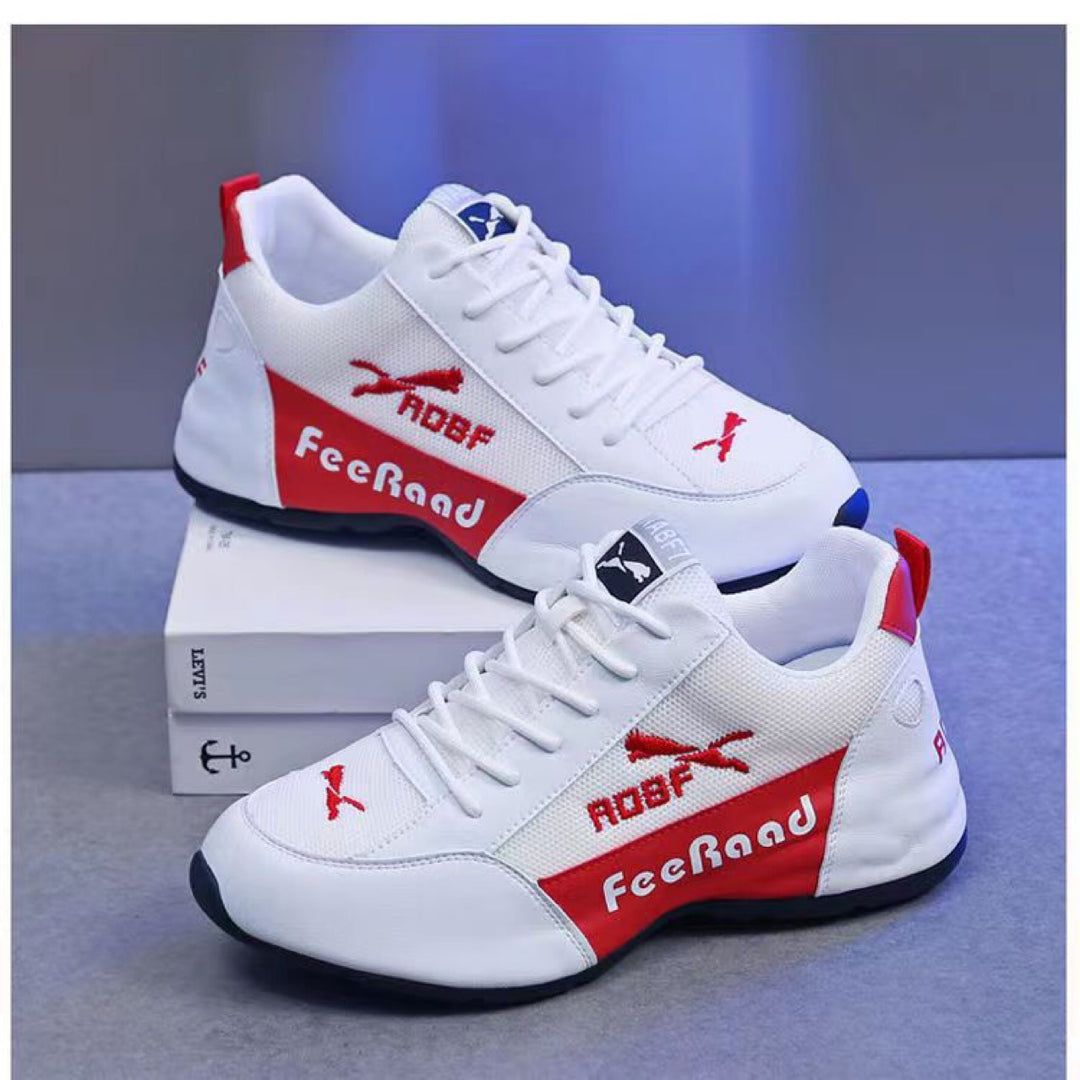 Damen Sportliche Freizeitsneaker mit atmungsaktiver Mesh-Oberfläche und flexiblem Fußbett EB