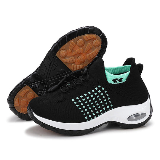 Damen Luftdurchlässige Laufschuhe mit dämpfendem Air-Cushion-System EB
