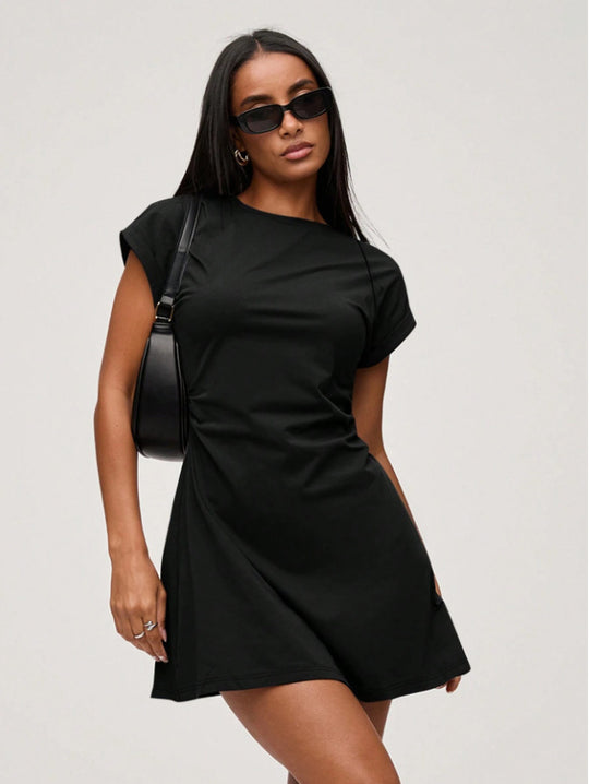 Damen T-Shirt-Kleid mit modischem Schnitt und komfortabler Passform EB