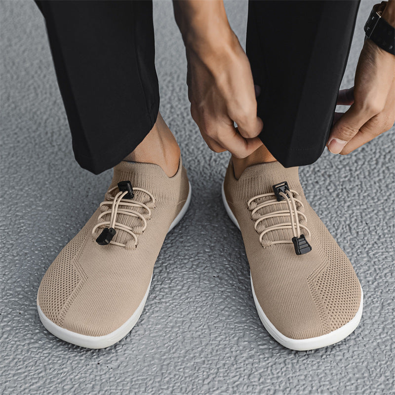 Damen Atmungsaktive Freizeit-Sneaker mit elastischem Schnellschnürsystem EB