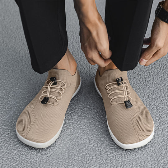 Damen Atmungsaktive Freizeit-Sneaker mit elastischem Schnellschnürsystem EB