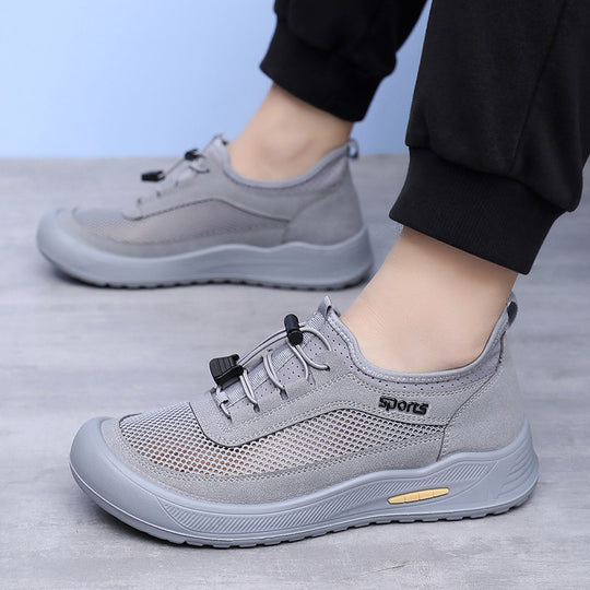 Damen Sportliche Atmungsaktive Sneakers EB