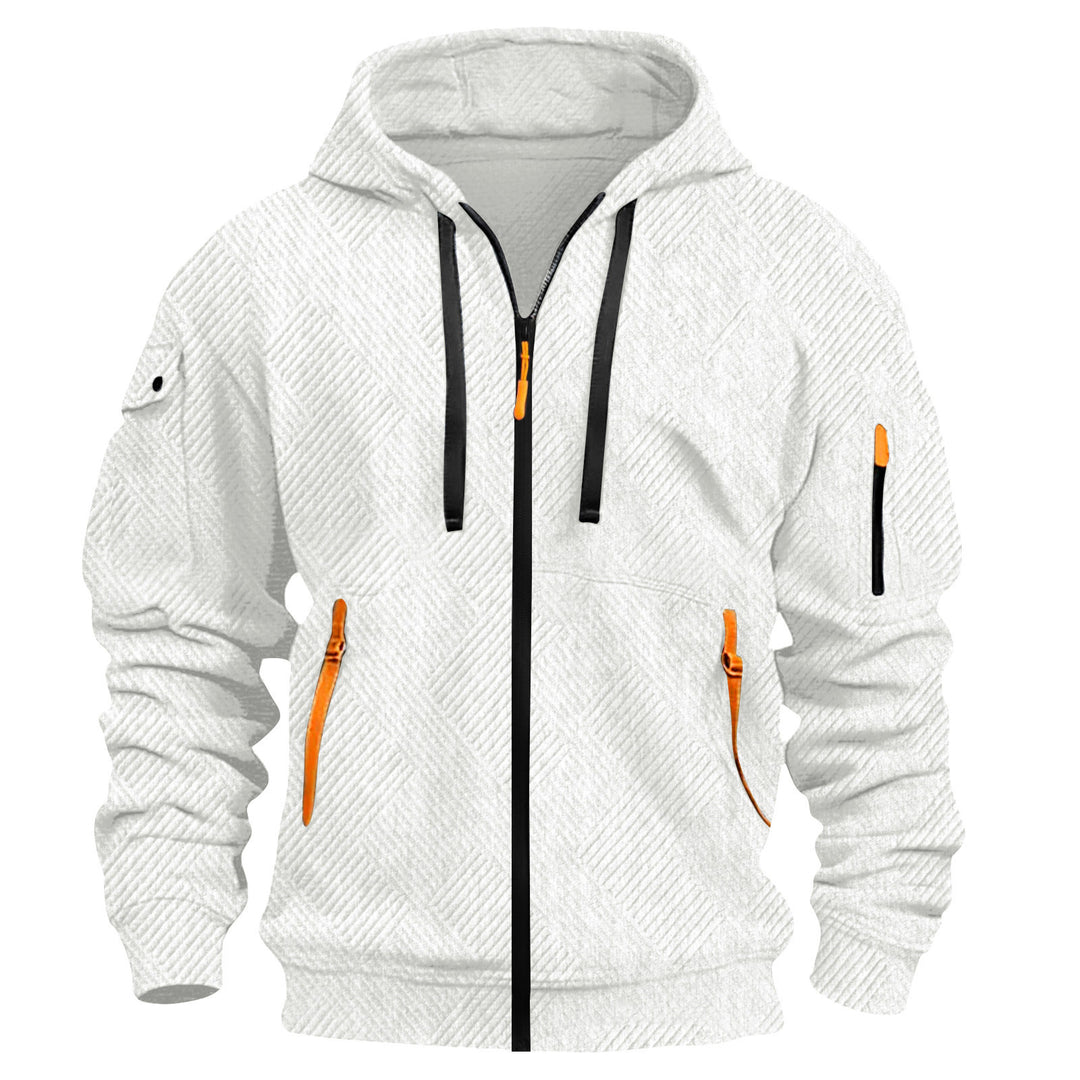 Herren Fleecejacke mit praktischen Taschen EB
