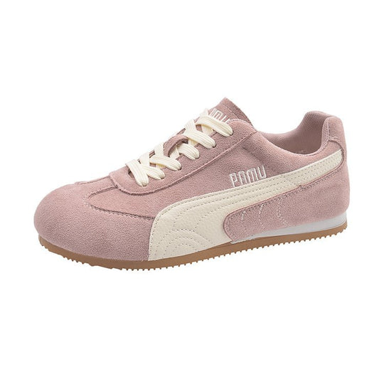 Damen Sportliche Sneaker aus hochwertigem Wildleder mit atmungsaktiver Sohle EB