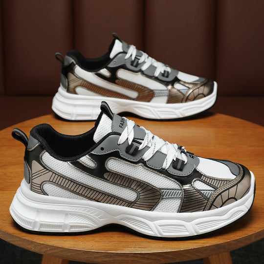 Damen Sportliche Laufschuhe mit atmungsaktiver Mesh-Oberfläche und rutschfester Sohle EB