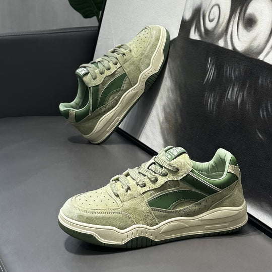 Damen Sportliche Sneaker mit hochwertigem Wildleder und dämpfender Sohle EB