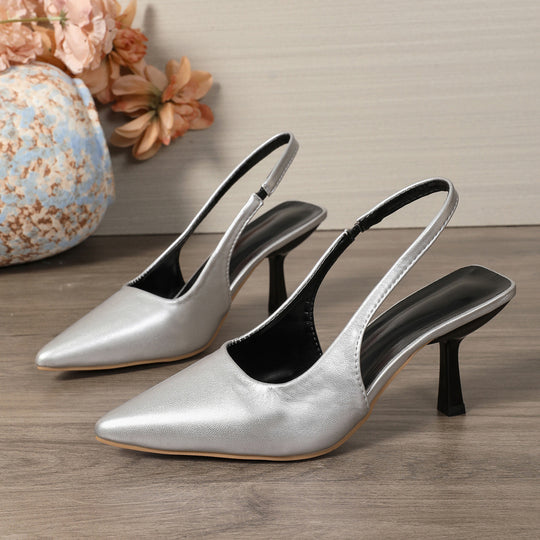 Damen Slingback-Pumps mit elegantem spitzen Design und modischem Absatz EB