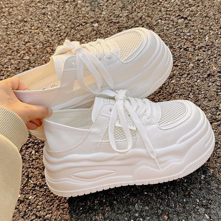 Damen Chunky Sneaker mit atmungsaktiver Mesh-Oberfläche und dämpfender Sohle EB
