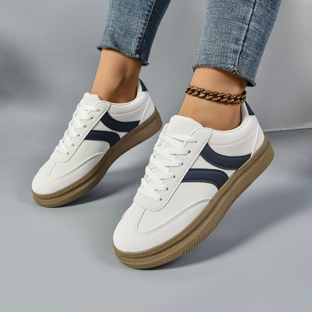 Damen Sportliche Sneakers mit anatomischer Dämpfung und klassischem Design EB