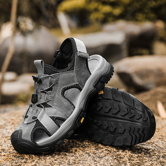 Damen Multifunktionale Outdoor-Sandalen mit rutschfester Sohle und verstellbarem Schnürsystem EB